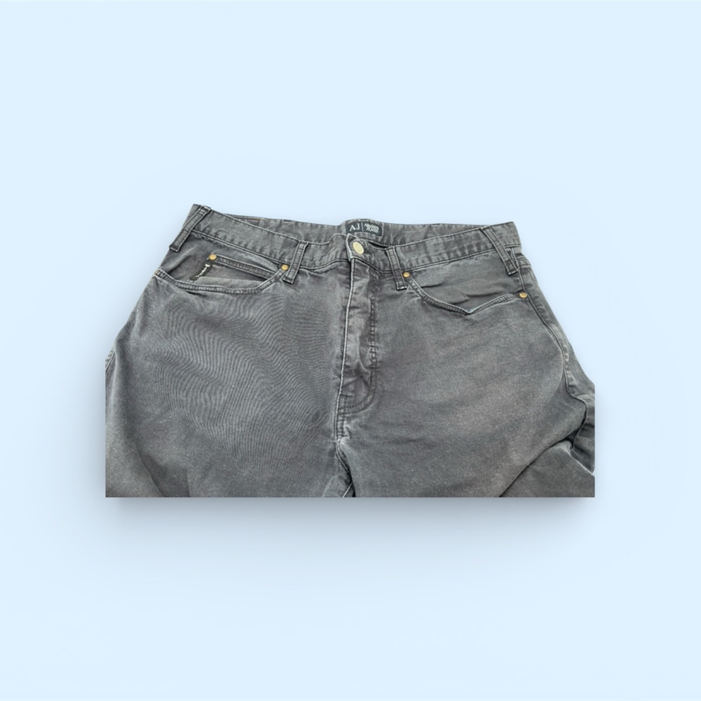 Armani Jeans Dark Gray Denim